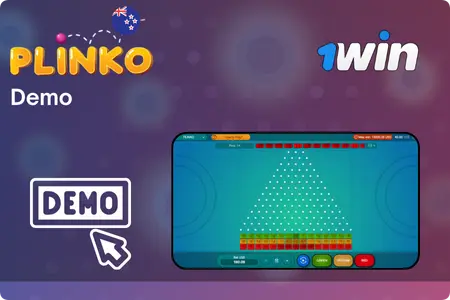 1Win Plinko demo